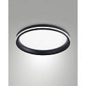 ceiling luminaire ISY � 35CM CCT Switch, with decorative ring, with spacer IP20, black dimmable
