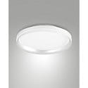 ceiling luminaire ISY � 35CM CCT Switch, with decorative ring, with spacer IP20, white dimmable