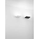 Fabas Luce wall luminaire GUIA square, impact resistant, indirect IP20, black  Fabas Luce wall luminaire GUIA square, impact resistant, indirect IP20, black