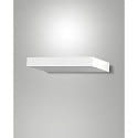 wall luminaire GUIA square, impact resistant, indirect IP20, white