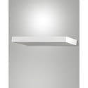 wall luminaire GUIA square, impact resistant, indirect IP20, white