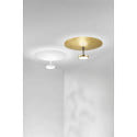 Fabas Luce ceiling luminaire YUKO direct / indirect IP20, white dimmable Fabas Luce ceiling luminaire YUKO direct / indirect IP20, white dimmable