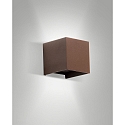 Luminaire mural dextrieur CUBA IP54, corten