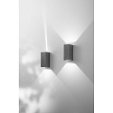 Fabas Luce Luminaire mural dextrieur LULY IP65, gris fonc