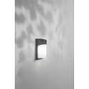 Fabas Luce Luminaire mural dextrieur GLUCK E27 IP54, gris fonc