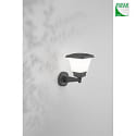 Fabas Luce Außenwandleuchte LENA, E27, IK08, IP54, dunkelgrau