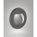 outdoor recessed luminaire WINK IP65, dark grey