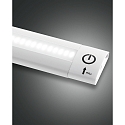LED Lichtleiste / Unterbauleuchte GALWAY, 100cm, mit Touch-Dimmer, Linse 120°, weiß, 16W 3000K 1900lm