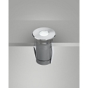 Fabas Luce LED Bodeneinbauleuchte TULIP 2, 3W, 3000K, 152lm, IK08, IP67, Edelstahl