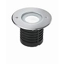 LED Bodeneinbauleuchte IRVING 2, 7,8W, 3000K, 689lm, IK09, IP67, Edelstahl