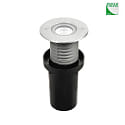 Fabas Luce floor recessed luminaire IRVING 2 IP67, stainless steel