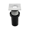 Fabas Luce LED Bodeneinbauleuchte WAKO 2, 7,8W, 3000K, 689lm, IK09, IP67, Edelstahl