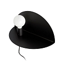 wall luminaire NIT E27 IP20, black matt