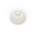 Plafonnier encastr FRESH GU10 IP20, blanc mat