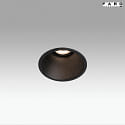 Faro ceiling recessed luminaire FRESH GU10 IP20, black matt