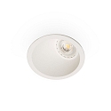 Plafonnier encastr FRESH GU10 IP20, blanc mat
