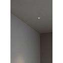 Faro ceiling recessed luminaire FOX LED IP20, black matt