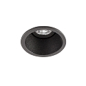 ceiling recessed luminaire FOX LED IP20, black matt