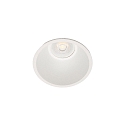 Plafonnier encastr FRESH GU10 IP65, blanc mat