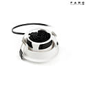 Faro Plafonnier encastré NAIS LED IP23, blanche