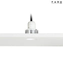 Faro Apparecchio da incasso a soffitto FRESH GU10 IP65, bianco opaco