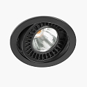 Faro ceiling recessed luminaire OPTIC LED IP23, black
