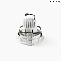 Faro Plafonnier encastré MINI-OPTIC LED IP23, blanche