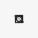 ceiling recessed luminaire NANO COLIN-1 LED IP23, black
