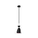 pendant luminaire RETRO E14 IP20, copper, black matt 