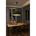 pendant luminaire MUTE LED IP20, black matt dimmable