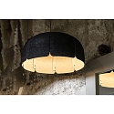 pendant luminaire MUTE LED IP20, black matt 