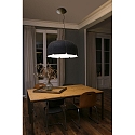 Faro pendant luminaire MUTE LED IP20, black matt 
