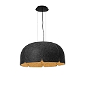 pendant luminaire MUTE LED IP20, black matt dimmable