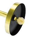 Faro wall luminaire WHIZZ E27 IP20, gold, black 