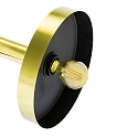 Faro wall luminaire WHIZZ E27 IP20, gold, black 
