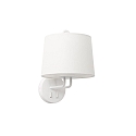 wall luminaire MONTREAL E27 IP20, white matt 
