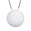 Faro pendant luminaire MINE PC SPACE E27 IP20, white matt 