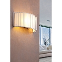 Faro Lampada da parete LINDA 2-Lampadine E27 IP20, beige, bianco opaco 