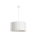 Luci a sospesione LINDA E27 IP20, beige, bianco opaco 