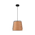 pendant luminaire STOOD E27 IP20, black matt 