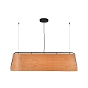 pendant luminaire STOOD 5 flames E27 IP20, black matt 