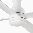 Faro Ventilateur plafonnier FRASER M avec t�l�commande IP20, blanc mat