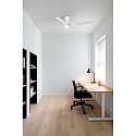 Faro Ventilateur plafonnier FRASER M avec t�l�commande IP20, blanc mat
