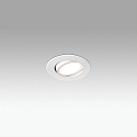 Faro ceiling recessed luminaire KOI LED IP20, white matt 