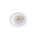 ceiling recessed luminaire NEON R round GU10 IP20, white matt 