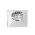 ceiling recessed luminaire NEON SQ square GU10 IP20, white matt 