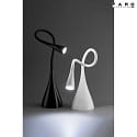 Faro LED Tischleuchte LENA 3W, 4000K, IP20, mit Flexarm, schwarz glänzend