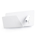 Luminaire mural SUAU LED IP20, blanc mat 