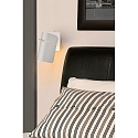 Faro wall luminaire SMILE E27 IP20, white matt 