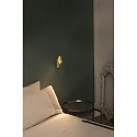 Faro wall luminaire LE LED IP20, gold, satined 